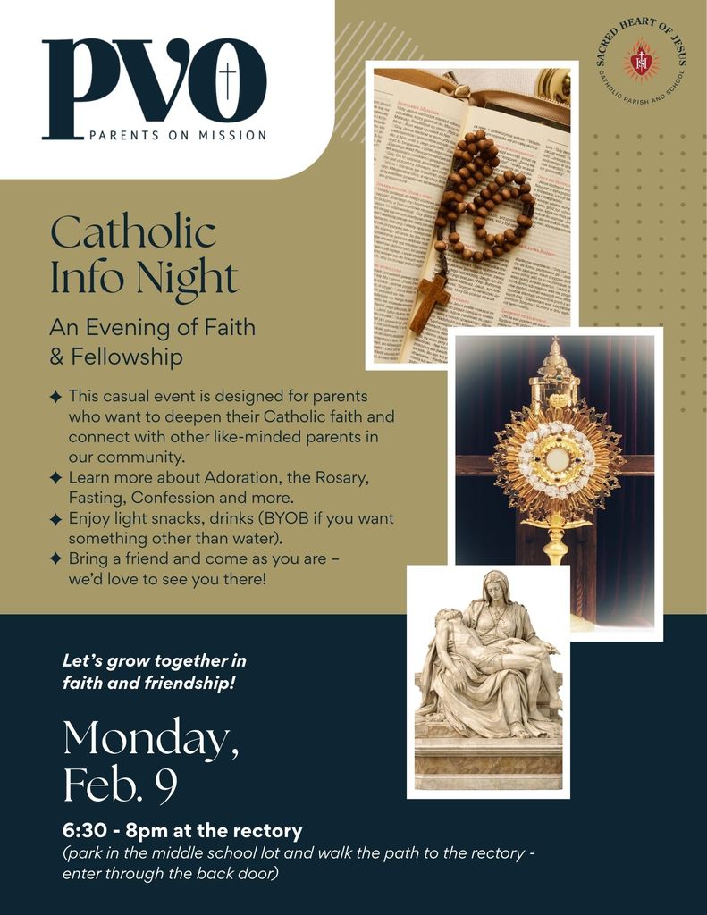 Catholic Info Night