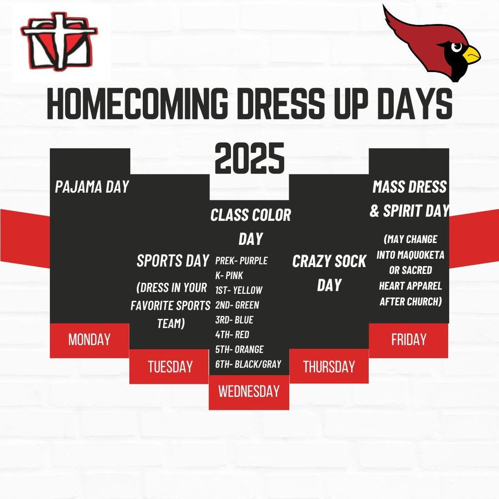 Homecoming Dress Up Days