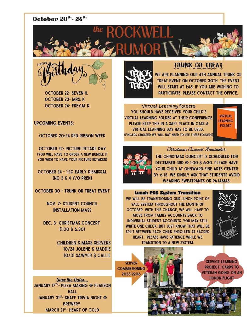 the Rockwell Rumor (Oct. 20th-24th)