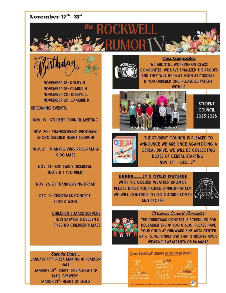 the Rockwell Rumor (Nov. 17th-21st)