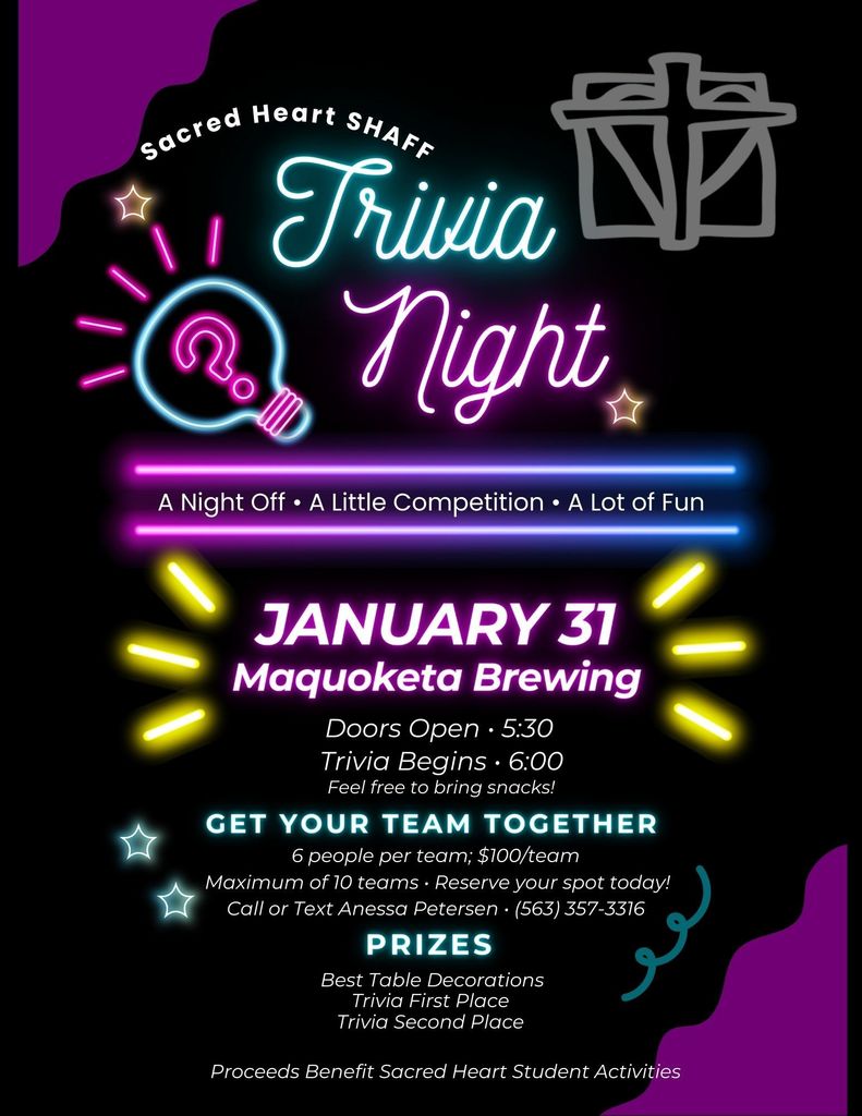 SHAFF Trivia Night