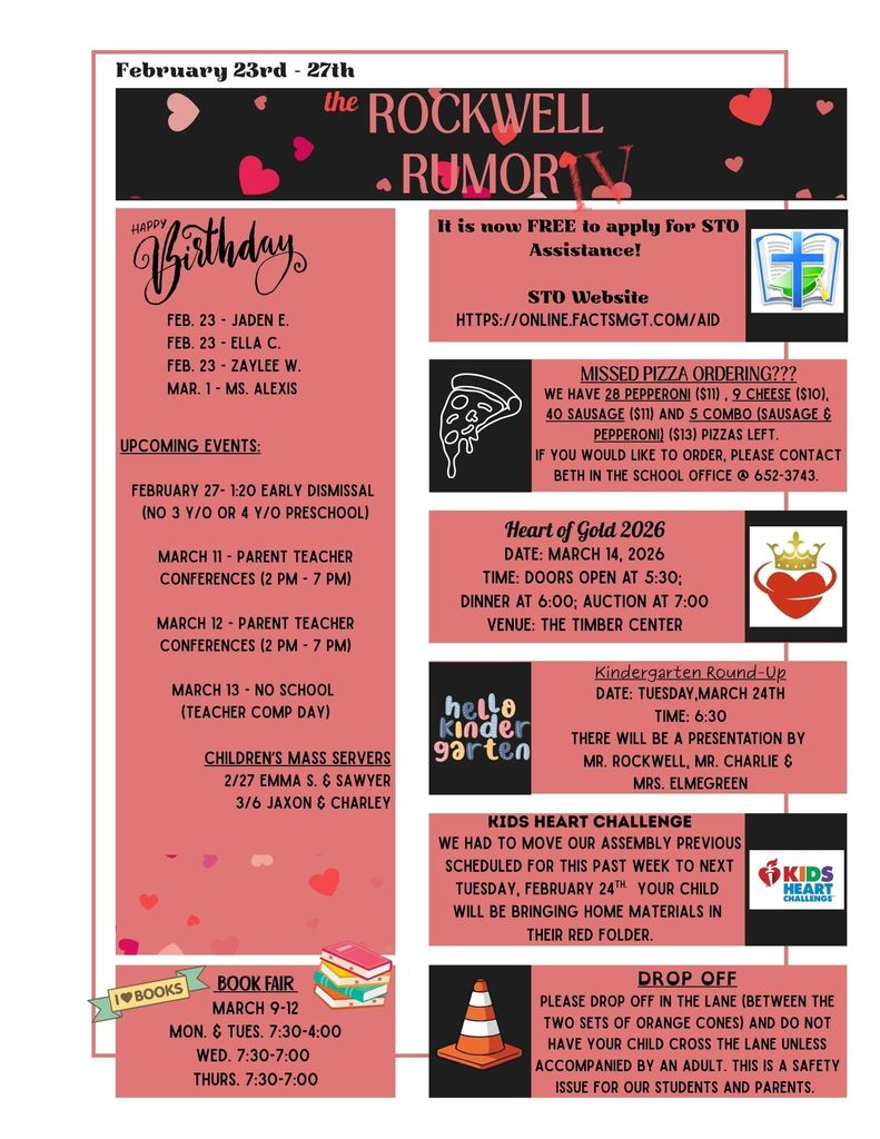 the Rockwell Rumor (Feb 23rd-27th)