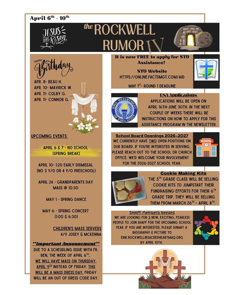 the Rockwell Rumor (April 6th-10th)