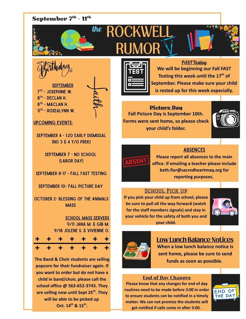 the Rockwell Rumor (Sept 7th-11th)