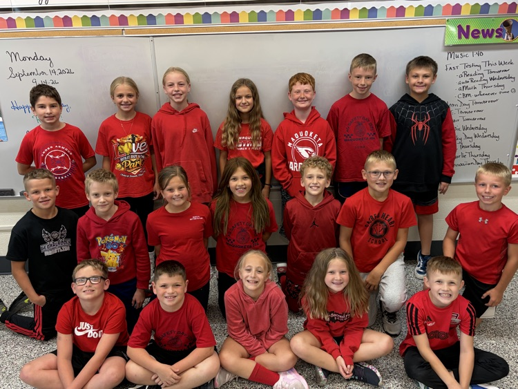 red day