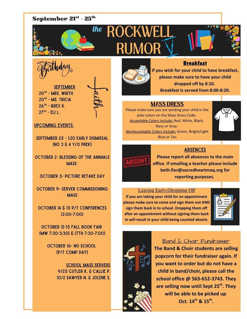 the Rockwell Rumor (Sept 21st-25th)