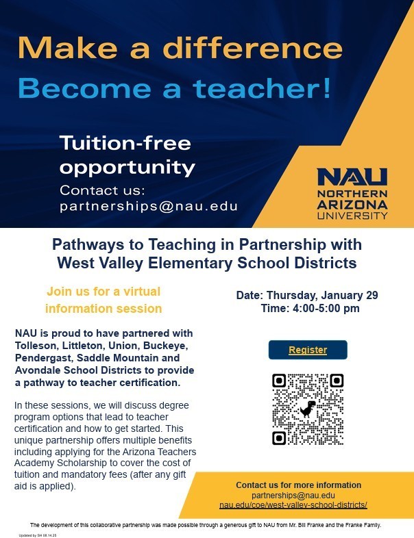 NAU - become a teacher