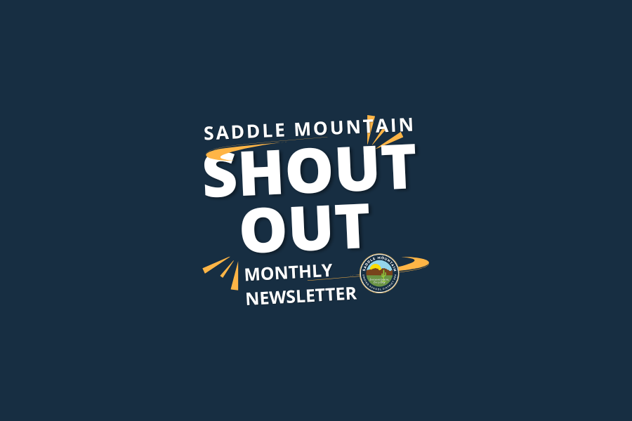 Saddle Mountain Shoutout!