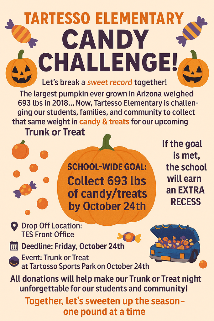 Tartesso Elementary Candy Challenge