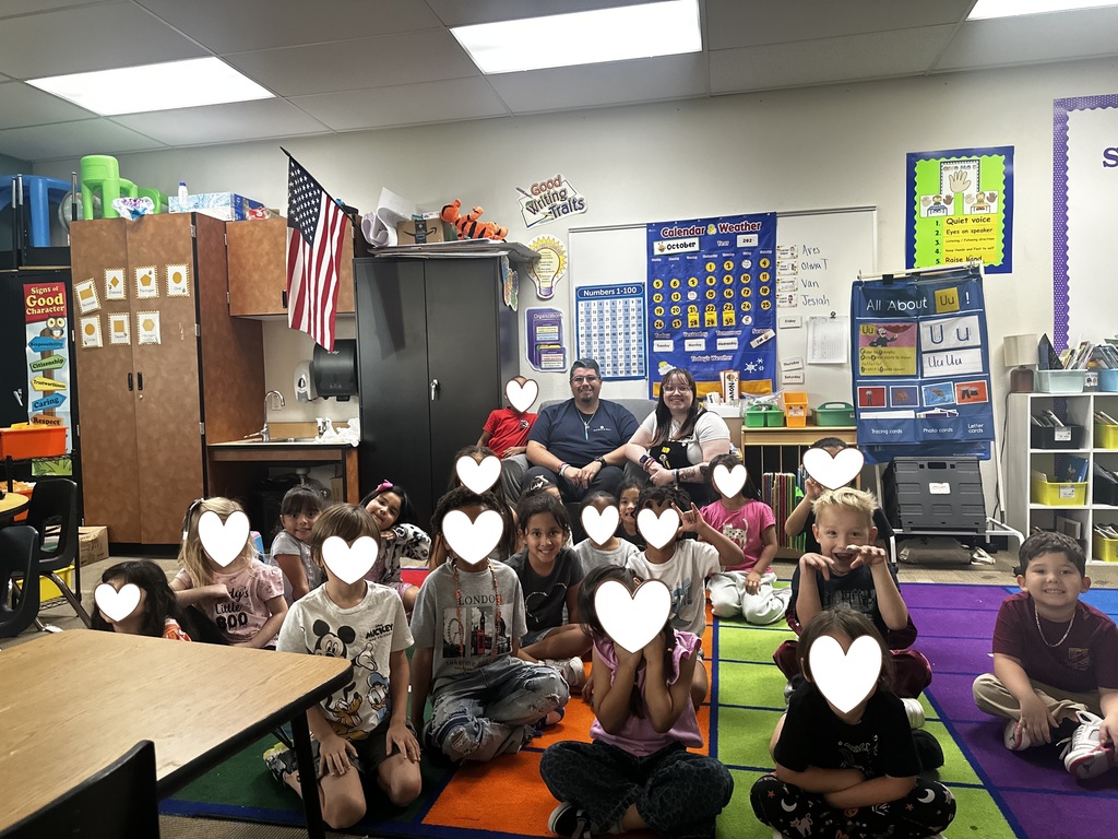 Ms. French's Class with Mr. Garcia