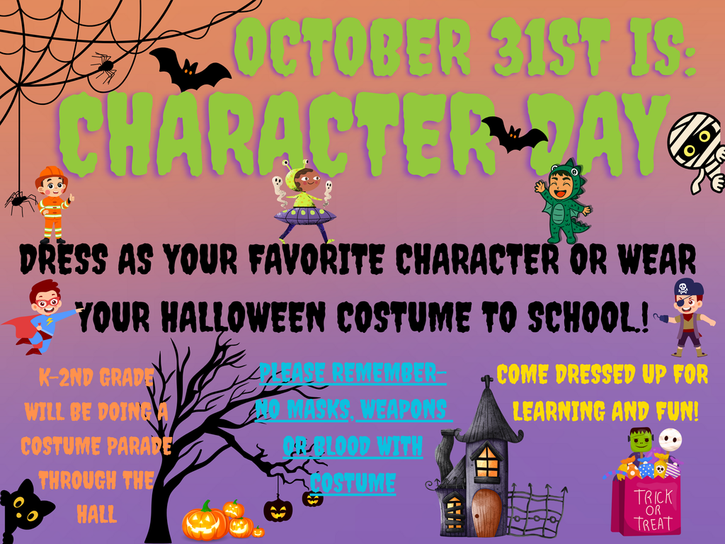 Halloween/Character day