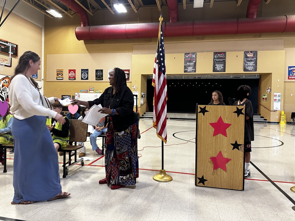 Dr. Scales giving Certificates