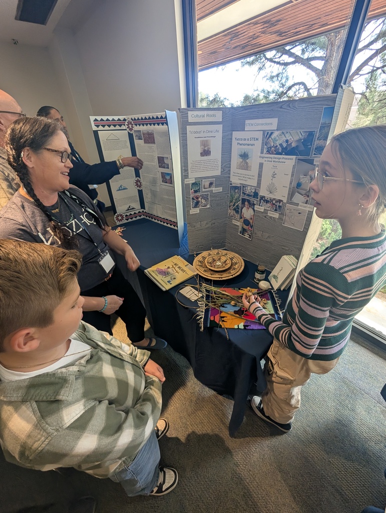 Ms. Anthony's poster session