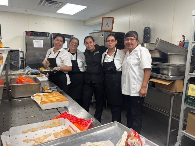 Our amazing cafeteria staff!!!!