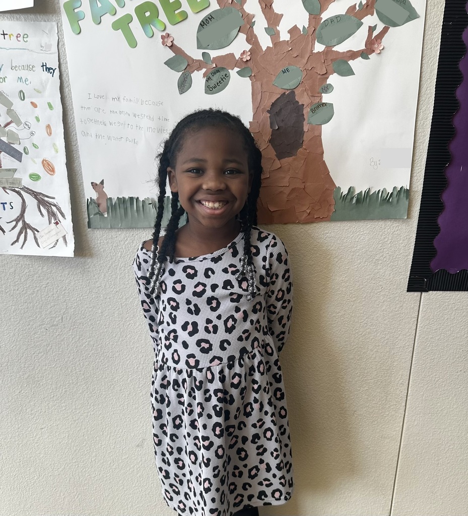 3rd grade student of the month