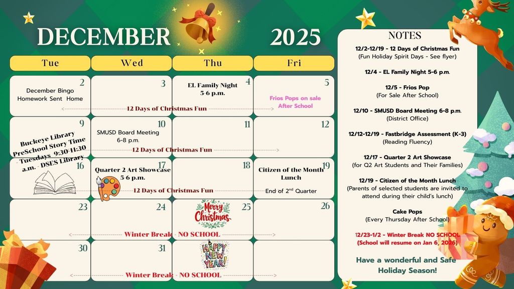 December Calendar