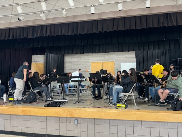 Practicing and can't wait to see you all at RFMS tonight