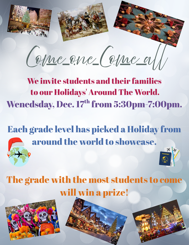 Holidays around the workd