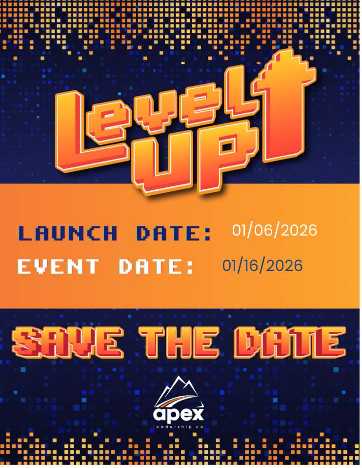 Level Up and Save the date