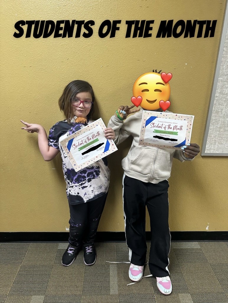 Students of the month