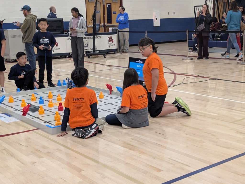 TigerBots getting ready