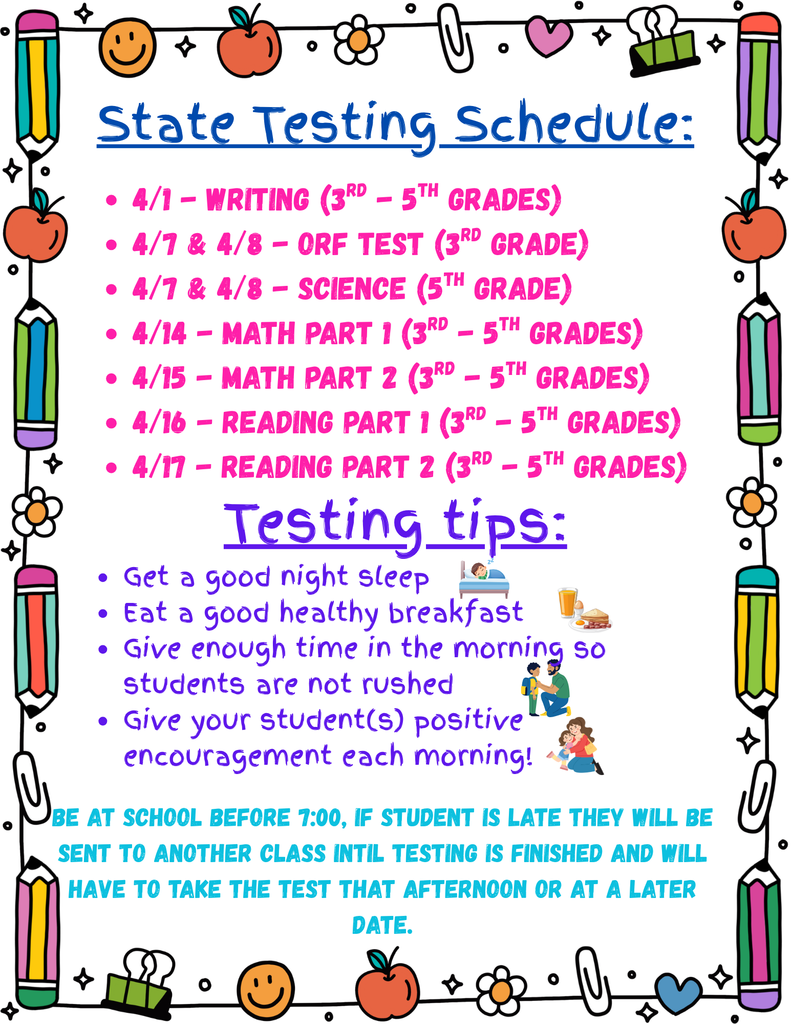 State testing