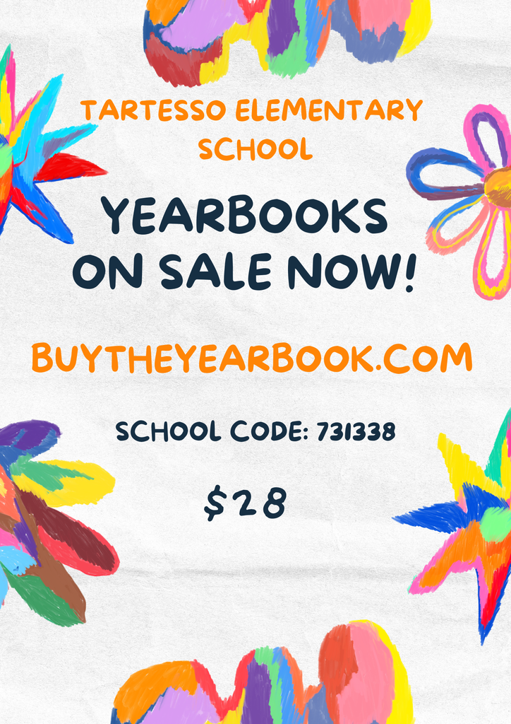 Yearbooks on sale now!