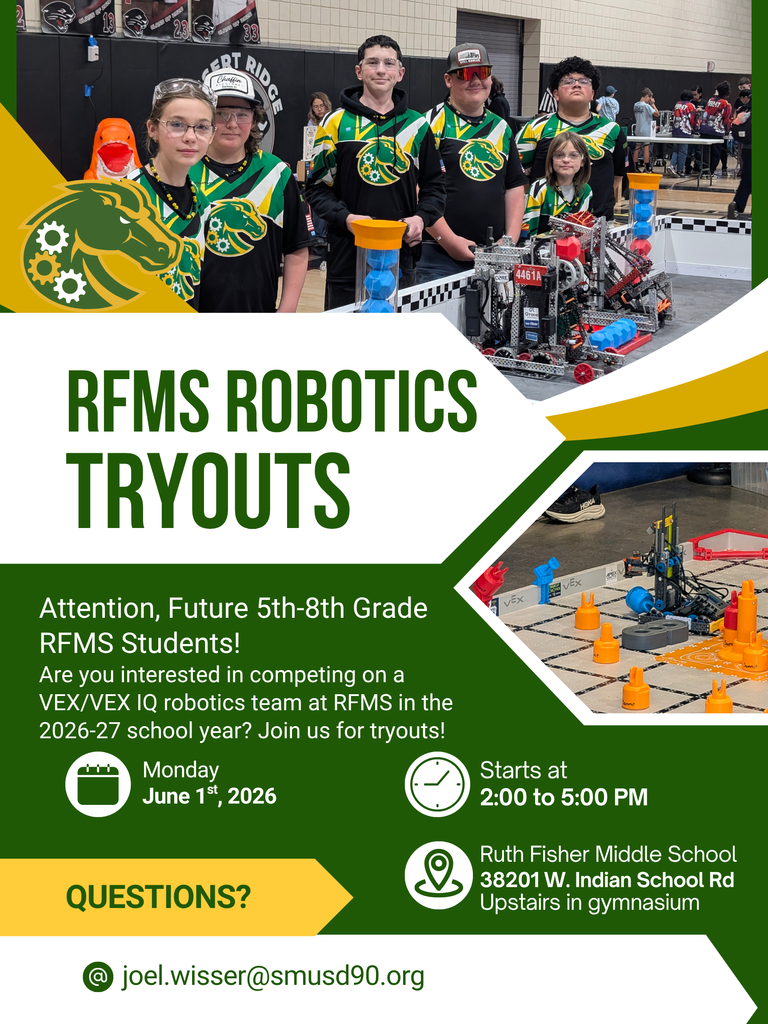 Robotics Tryouts Flyer