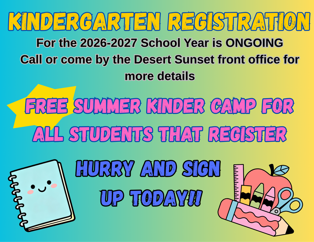 Kindergarten Registration 2026/27