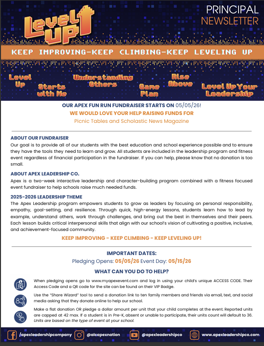 APEX Newsletter 2026