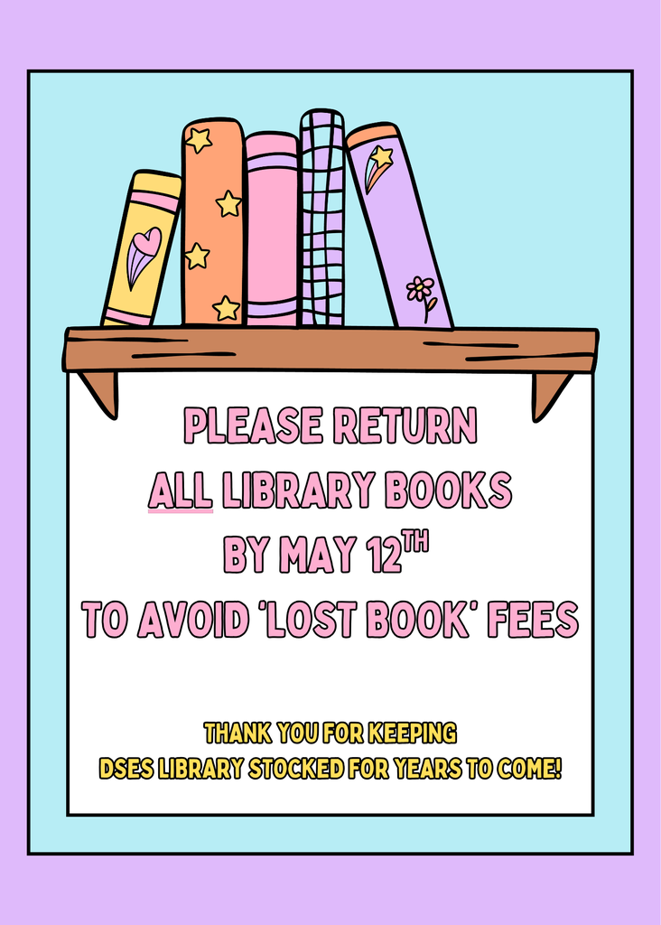 Library Book Return Flyer
