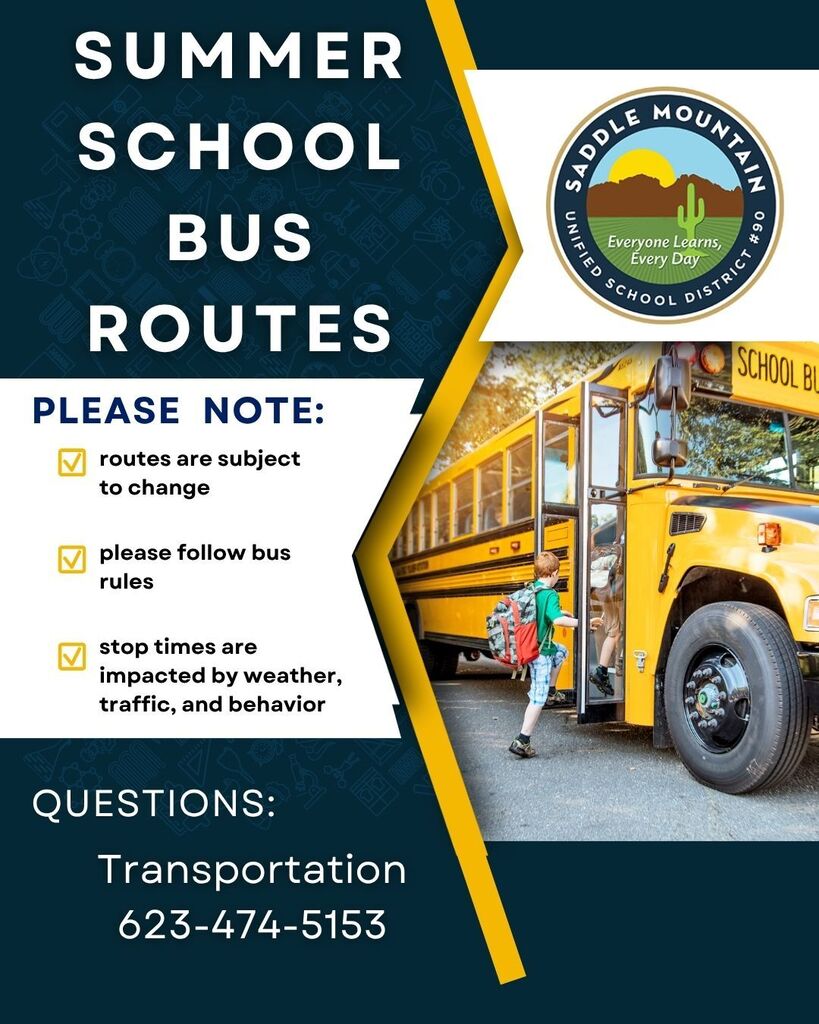 Summer School Transportation Information