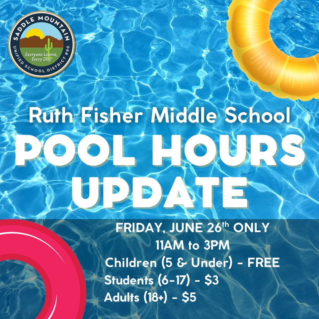 Pool Hours Update