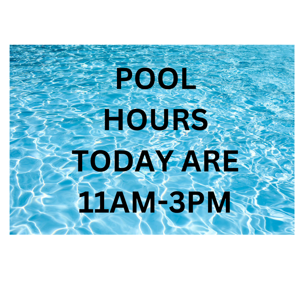 Pool hours