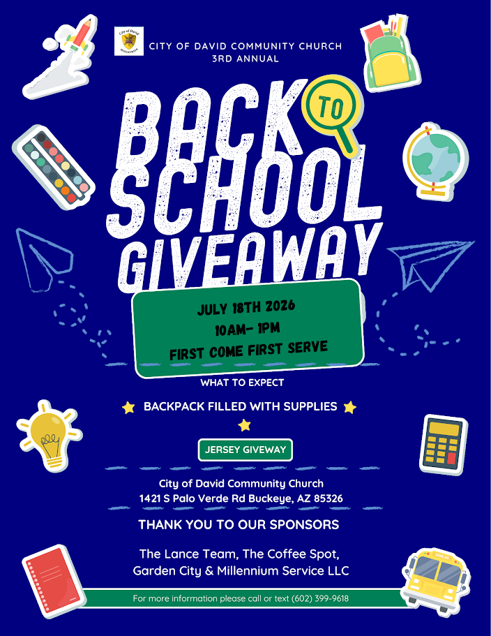 BACK TO SCHOOL GIVEAWAY!