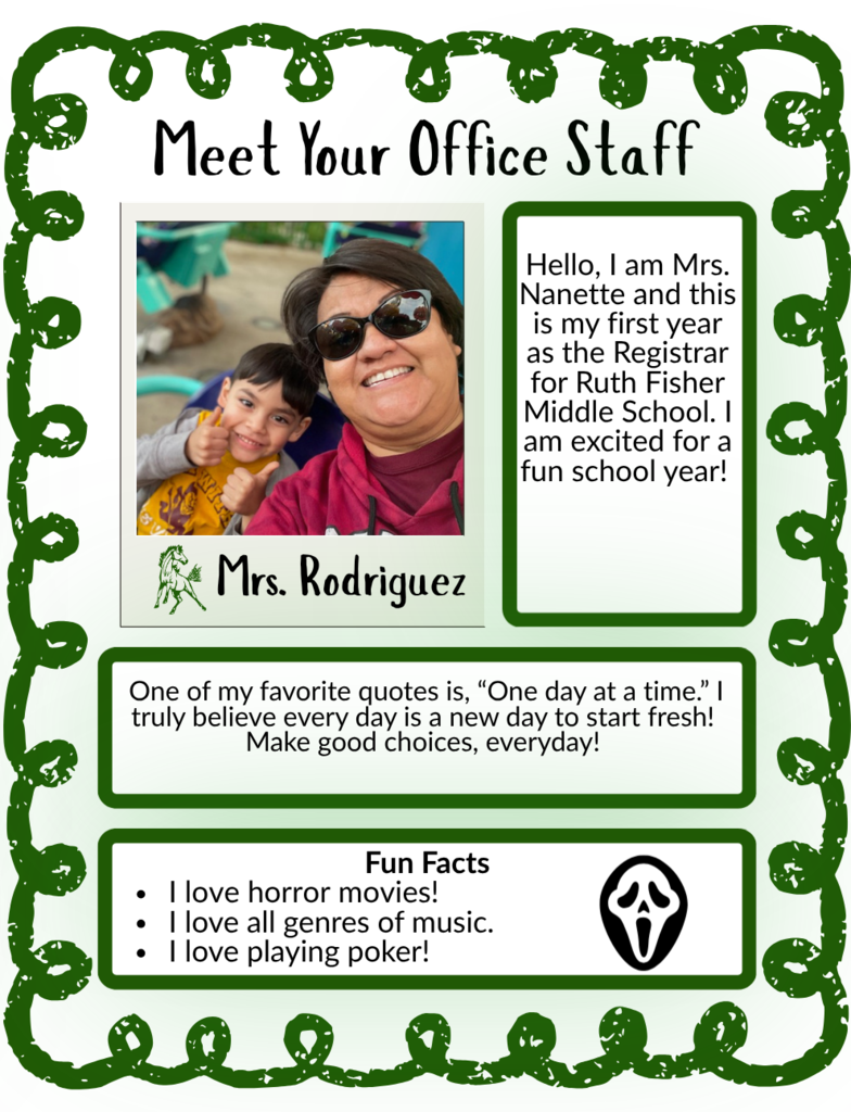 Meet Your Staff Flyer