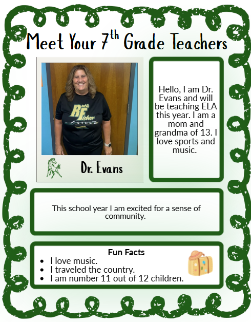 Meet Your Staff Flyer