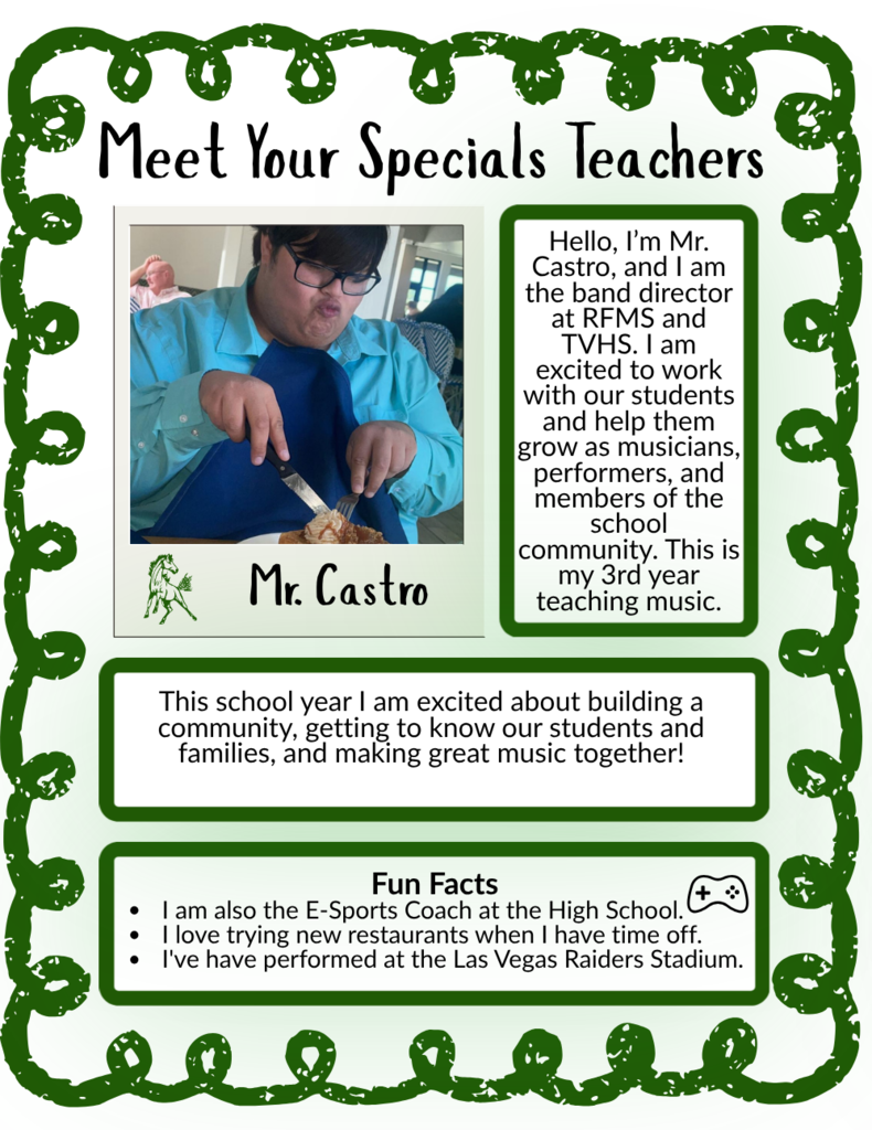 Meet Your Staff Flyer