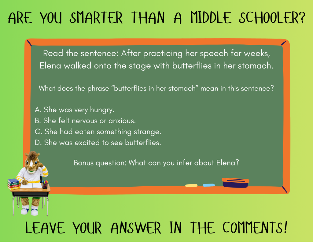 Are You Smarter Than A Middle Schooler