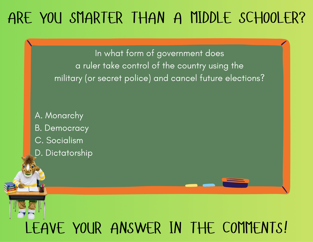 Are You Smarter Than A Middle Schooler