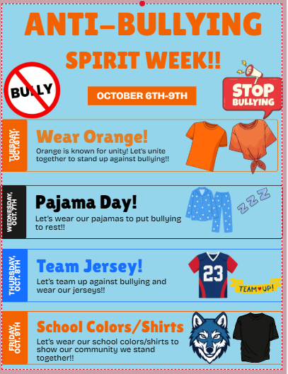 Anti-Bullying Spirit Week