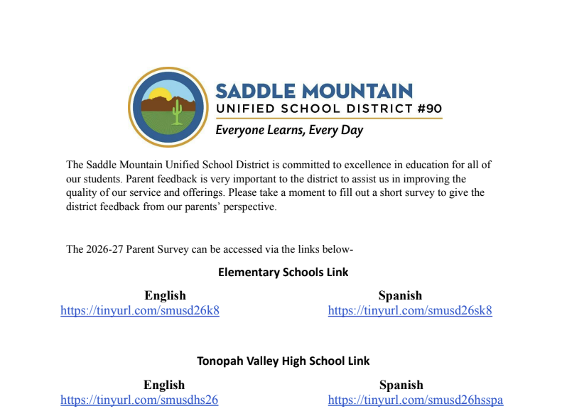 Parent Survey
