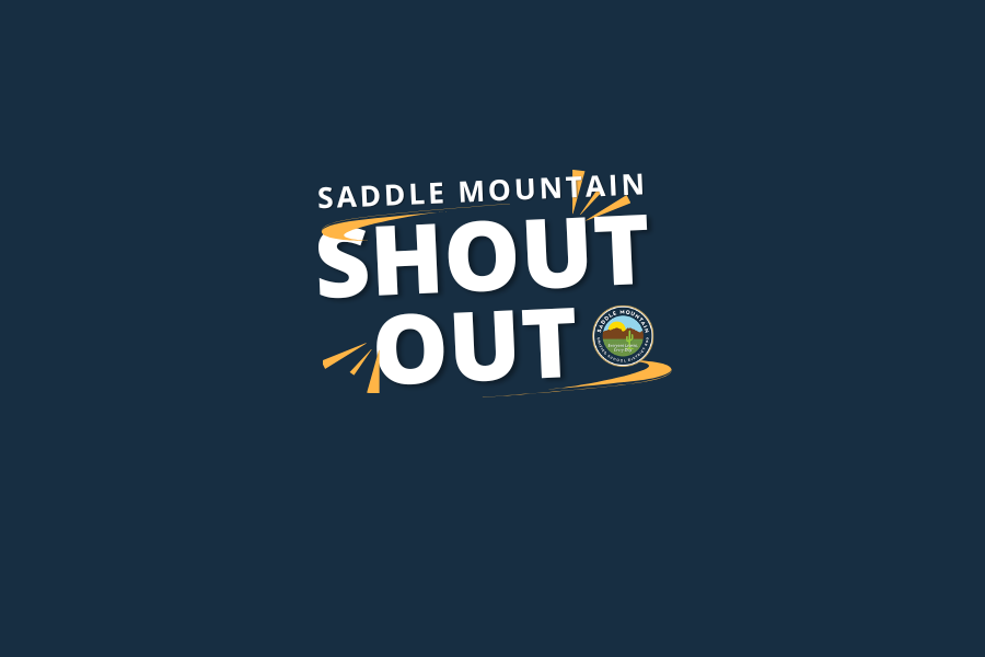 Saddle Mountain Shoutout Logo