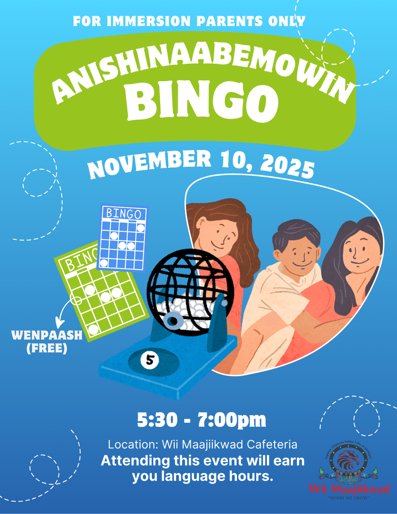 Immersion Bingo Event 11.10.25