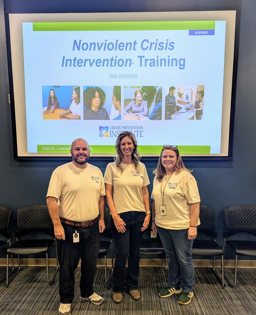 SISD is constantly supporting our local districts, by offering them a variety of trainings. Staff members Jon Lefevre, Sarah Baird, and Kalee Wortley offer training to Saginaw County staff in Nonviolent Crisis Intervention Training on a monthly basis. We love to bring multiple districts together to collaborate and share ideas during these trainings! #SaginawISD #Collaboration