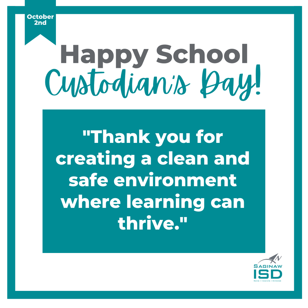 Happy School Custodians Day!