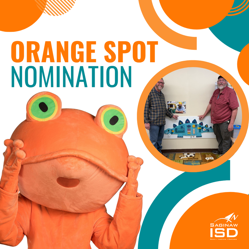orange spot