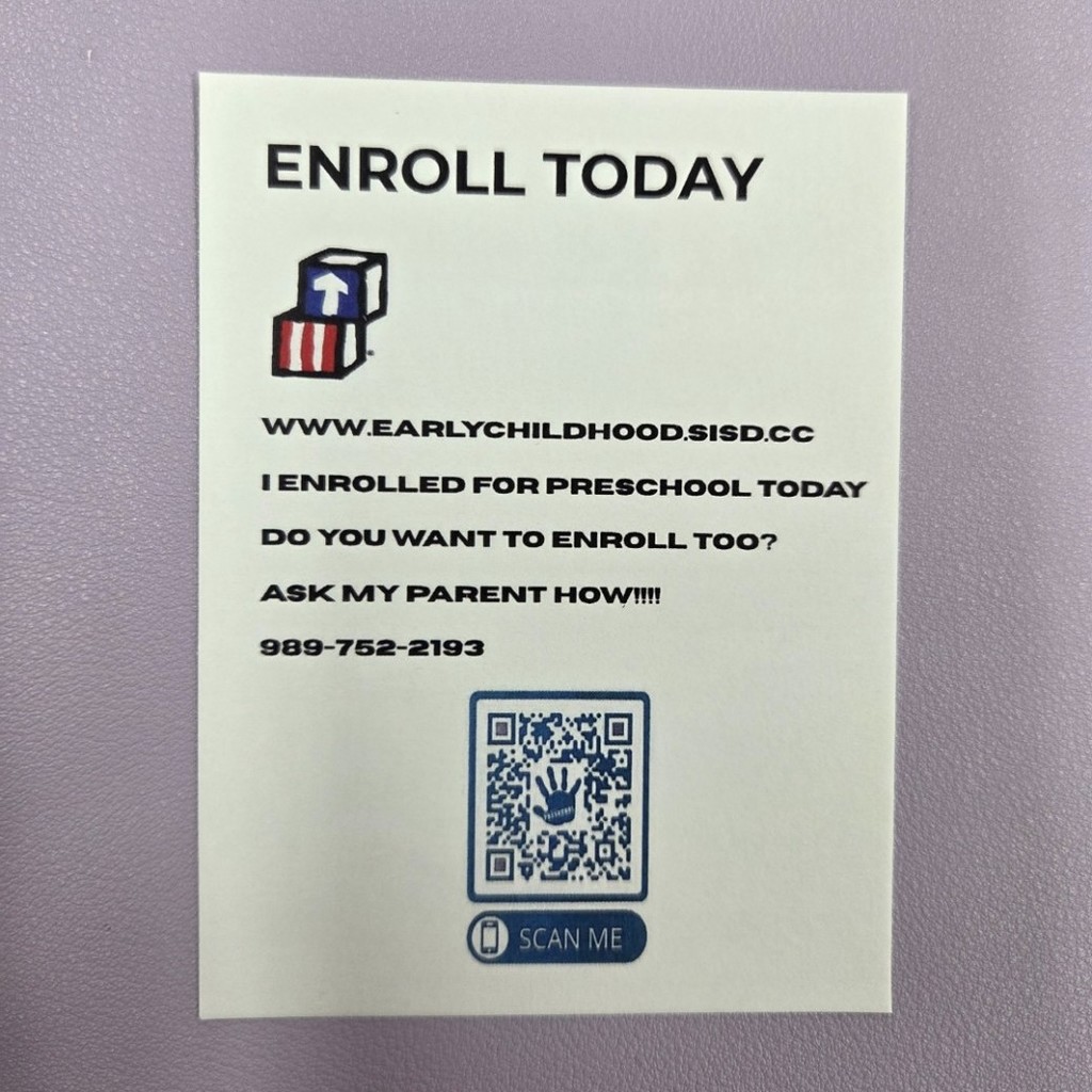 Look who started a preschool enrollment today! Saginaw ISD Head Start is welcoming families to enroll for the 2025-2026 school year! Call 989-752-2193, but hurry because schools are filling up fast! ##OurStory #SaginawISD