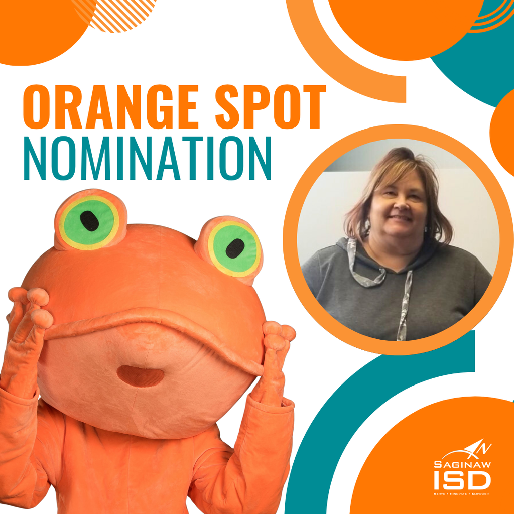 orange spot