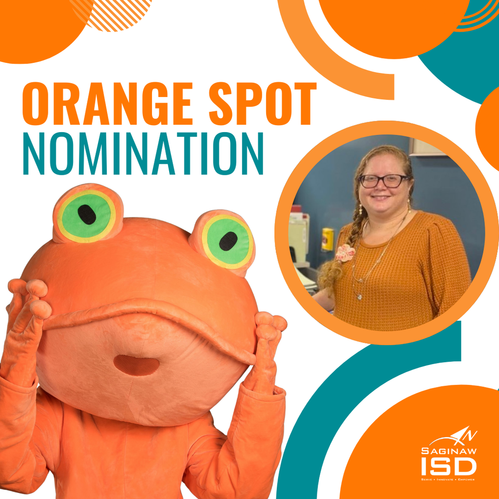 orange spot